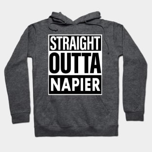 Napier Name Straight Outta Napier Hoodie